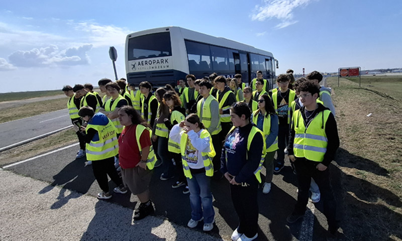 Reptérlátogatás a Liszt Ferenc Repülőtéren